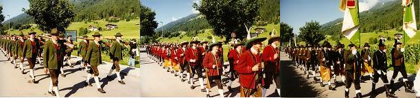 21. Alpenregionstreffen in Fulpmes im Stubaital