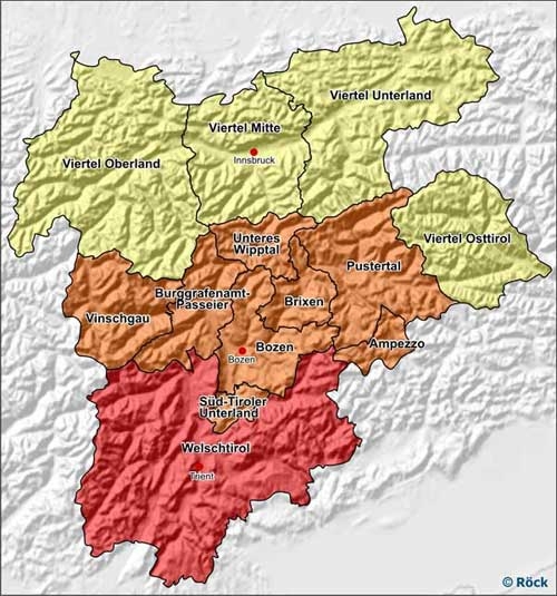 Gliederung der Tiroler Schützen