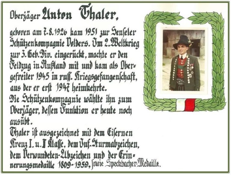 2015 Thaler Chronik