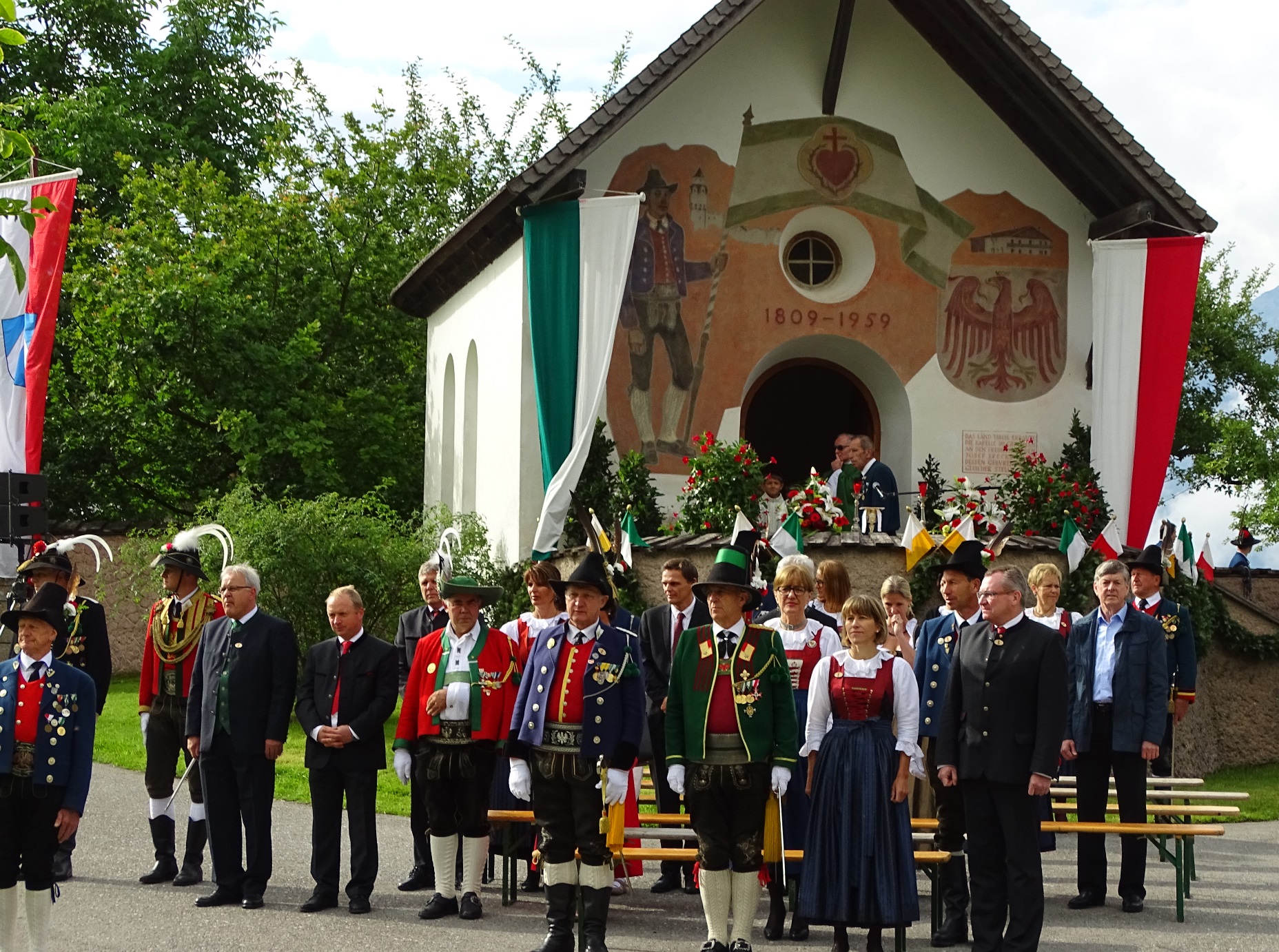 2017 07 16 Bezirskschuetzenfest Gnadenwald 2
