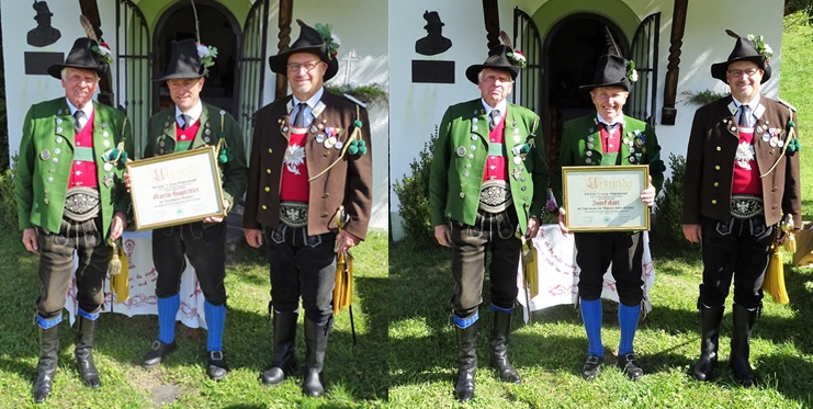 Schützenmesse am Walderhof – heuer mit Ehrungen