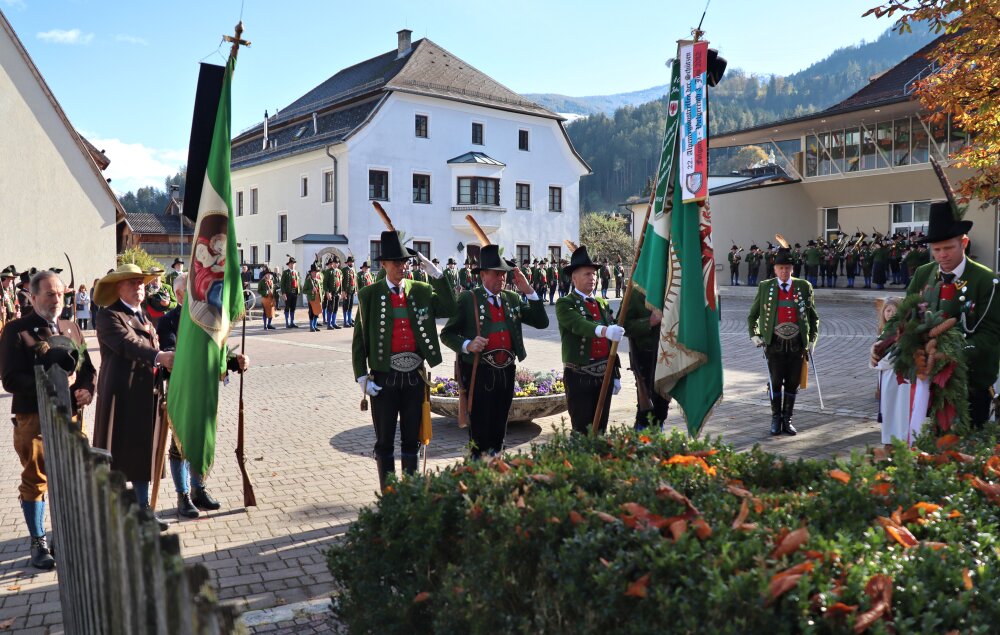 Schützenjahrtag – Kommandoübergabe bei den Volderer Schützen