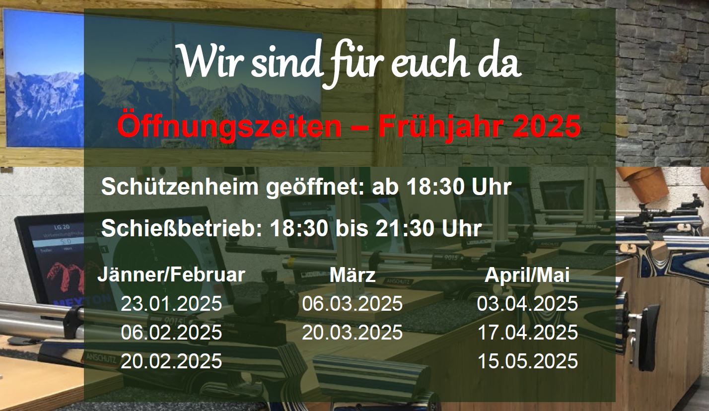 2024 Fruejahrstermine